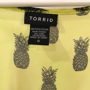 Torrid Pineapple Tank!